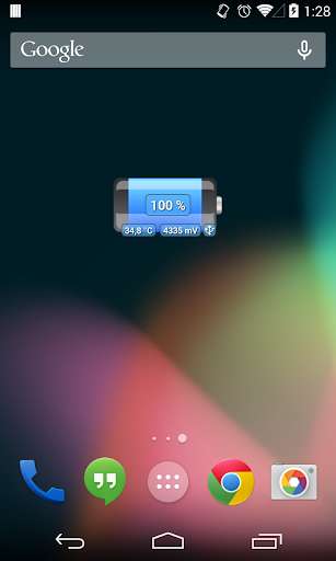 Emulate Android APK [Battery Theme] Cask Blue